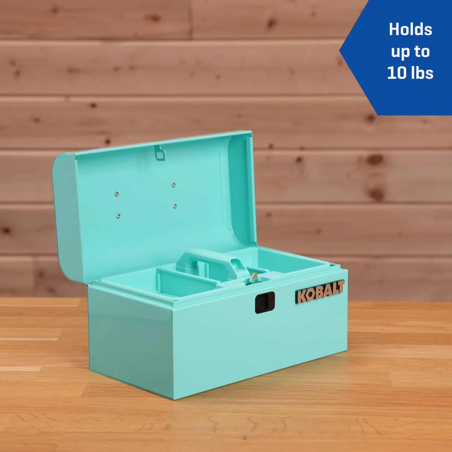 Kobalt Portable Mini Toolbox 10.83-in W X 5.91-in H X 5.91-in D Teal Steel Tool Box 6 Kobalt Portable Mini Toolbox 10.83-in W X 5.91-in H X 5.91-in D Teal Steel Tool Box -Kobalt Store 73521711 scaled
