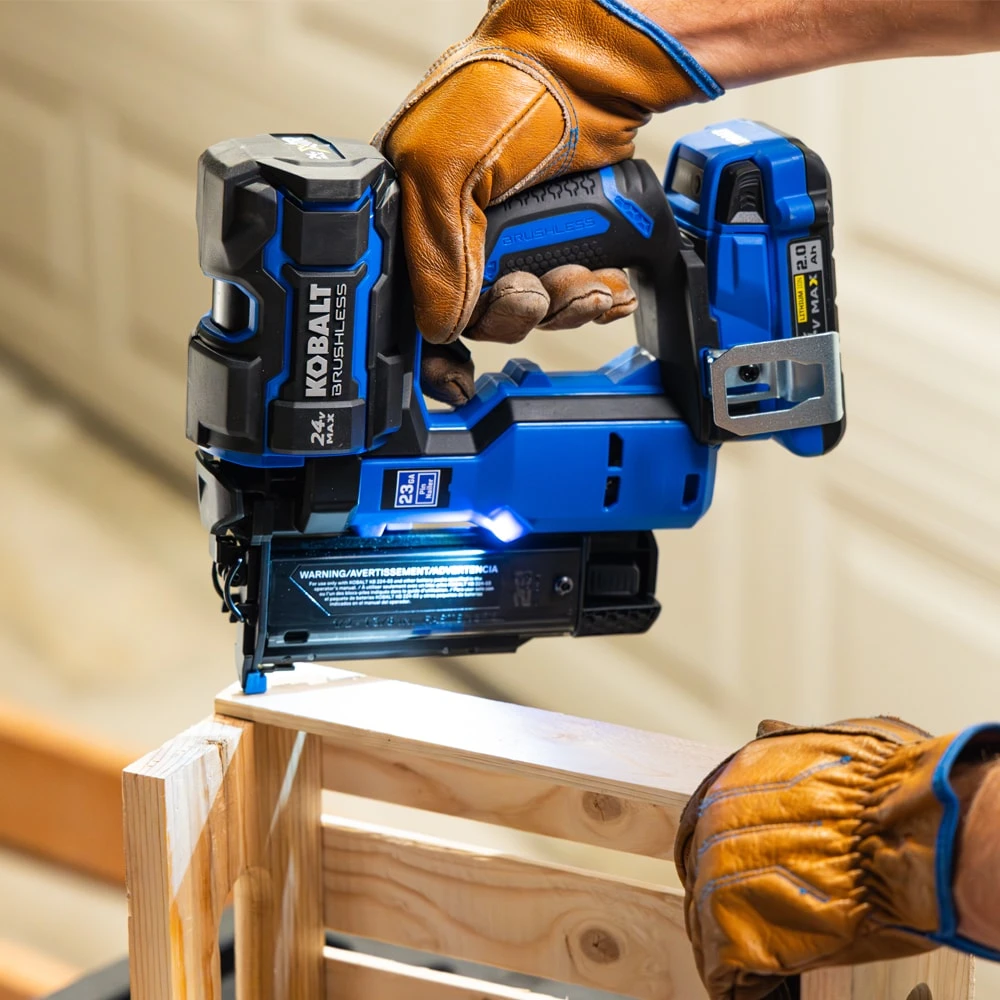 Kobalt XTR 1-3/8-in 23 -Gauge Cordless Pin Nailer ( Battery Not Included And Charger Not Included ) 10 Kobalt XTR 1-3/8-in 23 -Gauge Cordless Pin Nailer ( Battery Not Included And Charger Not Included ) -Kobalt Store 75019334