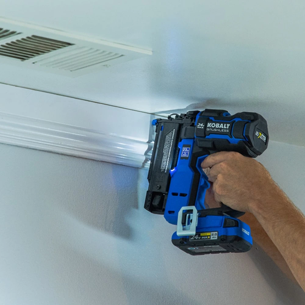 Kobalt XTR 1-3/8-in 23 -Gauge Cordless Pin Nailer ( Battery Not Included And Charger Not Included ) 8 Kobalt XTR 1-3/8-in 23 -Gauge Cordless Pin Nailer ( Battery Not Included And Charger Not Included ) -Kobalt Store 75019337